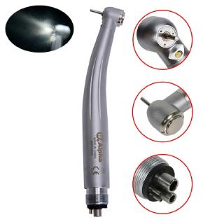 ไฟเบอร์ออปติก E-generator led 3 ทาง handpiece 2/4 หลุม ความเร็วสูง