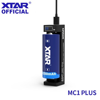 อุปกรณ์ชาร์จแบตเตอรี่ original xtar mc 1 plus 17500/18650/21700/20700/26650 li - ion