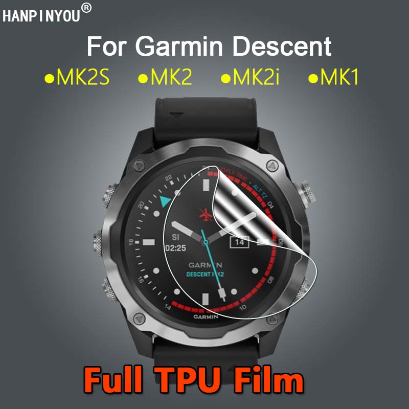 ฟิล์ม Garmin Descent MK2S MK2 MK2i MK1 ฟิล์ม ฟิล์มป้องกัน ฟิลม์ใสกันรอยหน้าจอ สำหรับ Garmin Descent 