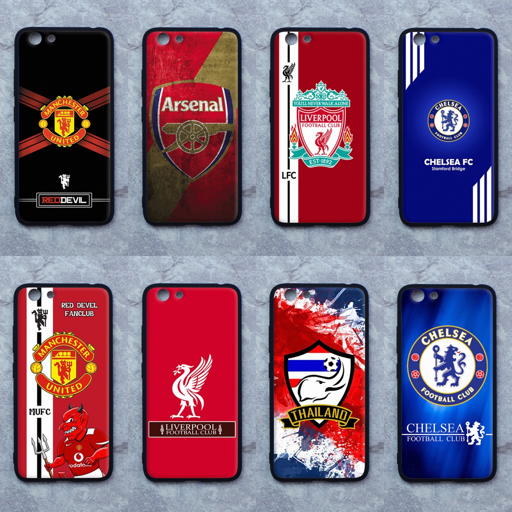 เคส Vivo Y53 / Y53c ใช้เคสเดียวกัน ลายทีมฟุตบอล ขอบนิ่มหลังแข็ง เคสมือถือ เคสโทรศัพท์ Case