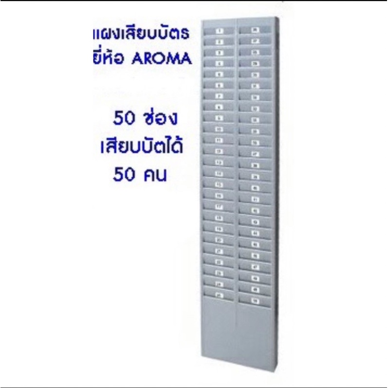 แผงเสียบบัตร   Aroma