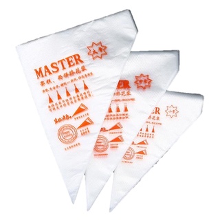 ถุงบีบครีม ถุงบีบใช้แล้วทิ้ง  piping pastry bag (10นิ้ว / 12นิ้ว / 14นิ้ว)