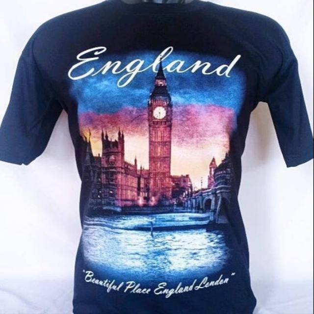 เสื้อยืดของที่ระลึก England London England