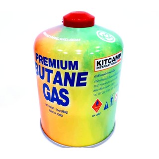 แก๊สกระป๋อง แก๊สซาลาเปา K2 Premium Butane Gas 450 กรัม by Jeep Camping