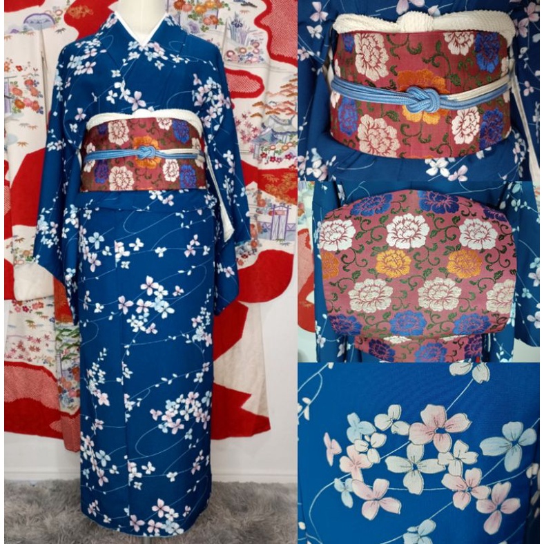 พร้อมส่ง Set Kimono ชุดกิโมโนของแท้ มือสอง จากญี่ปุ่น