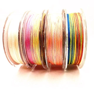 สายเบ็ดตกปลา PE แบบถัก 50 เมตร Fishing Line Lure Bait Tackle
