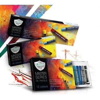 MASTERART สีชอล์กน้ำมัน รุ่น Masterart Series 12, 16, 25 สี