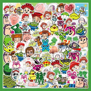 56 ชิ้น / ชุด ☆ สติกเกอร์ Toy Story ☆ สติกเกอร์ Doodle แฟชั่น กันน้ํา DIY