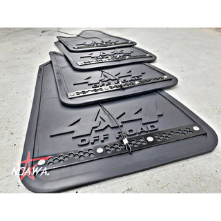 บังโคลนรถยนต์ 4x4 Off-Road Mud flaps Black Edition