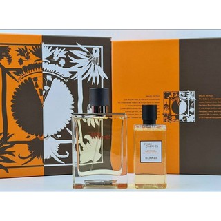 เซ็ต Hermes Terre EDT 2ชิ้น   1) น้ำหอม 100ml  2) อาบน้ำ-สระผม 80ml   • เซ็ตละ 3,799 ส่ง65เซ็ต Hermes Terre EDT 2ชิ้น