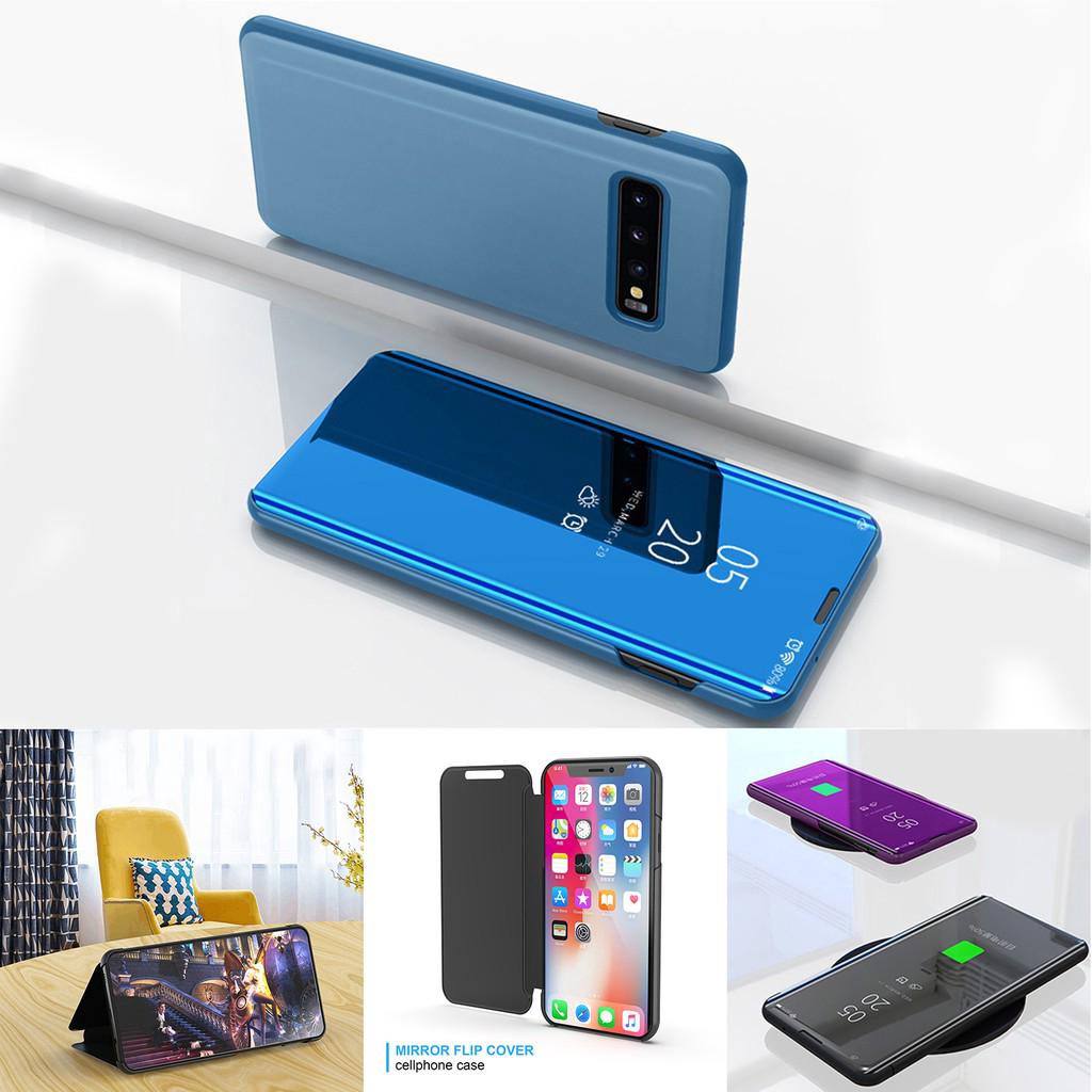 Hot Sale ✨Samsung S10 Plus S10E M20 M10 Stand Holder Flip Mirror Full Cover Phone case เคสโทรศัพท์มือถือ