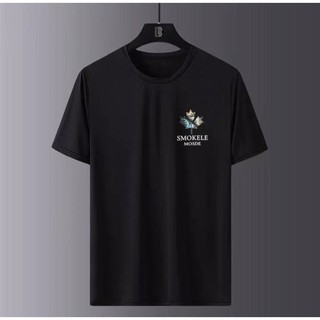 TS Online NEW! เสื้อยืดคอกลมแขนสั้นผู้ชาย แขนสั้นระบายอากาศ กีฬาสบายชาย t NTC18