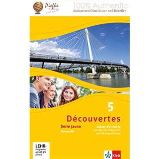 Découvertes Série jaune 5 : Activity book with MP3-Audio : 9783126220552 (นำเข้าของแท้100%)