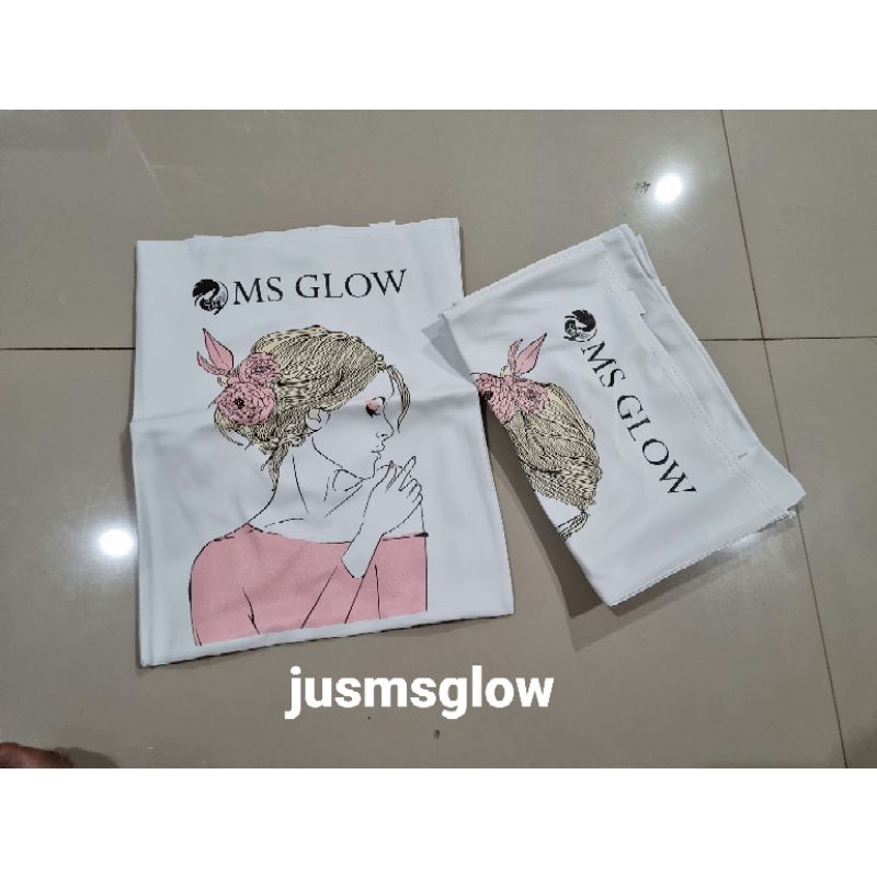 กระเป๋าโท้ท MS GLOW MS สีขาว