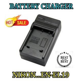 Charger EN-EL19 for Nikon S3100,S2500,S2600,S3300,S6600,S4100,...