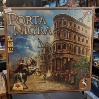 Porta Nigra บอร์ดเกมส์ เล่นง่าย วางแผน อุปกรณ์ดี สนุก สร้างเมือง สถาปัตยกรรม boardgame