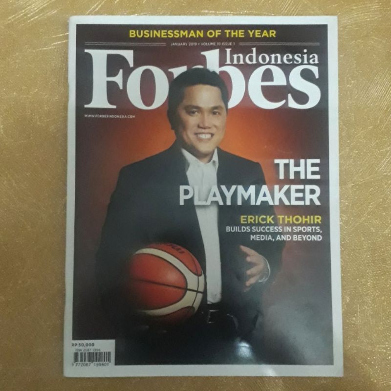 นิตยสาร FORBES อินโดนีเซียมกราคม 2019