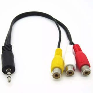 แจ๊ค 3.5 mm to AV/RCA