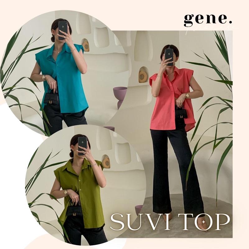 Suvi เบาะรองนั่งด้านบน Monere | เสื้อเชิ้ต