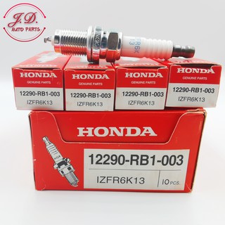 หัวเทียนอิริเดียม Iridium  HONDA IZFR6K13 Jazz07-15,City08-14 Brio  #12290-RB1-003