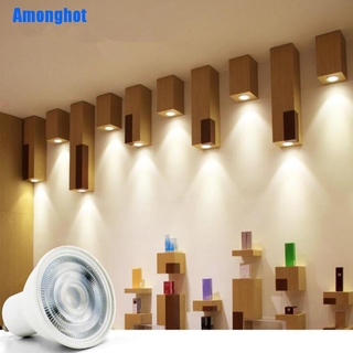 Amonghot Gu10 Cob ไฟสปอร์ตไลท์ Led 6 W Mr 16 หลอดไฟ 220 V สีขาว