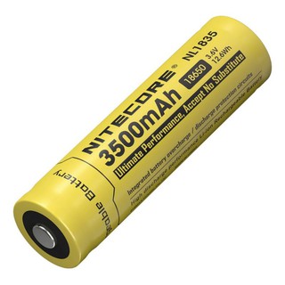 ถ่านไฟฉาย Nitecore NL1835 3500mAh 3.7V ของแท้ 1 ก้อน