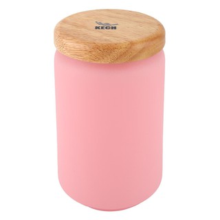 🔥HOT🔥 ขวดโหลแก้ว KECH CANDY 0.75ลิตร สีชมพู ขวดโหล GLASS CANISTER KECH CANDY 0.75L PINK