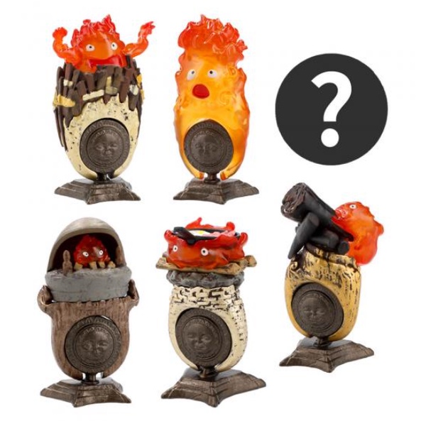 [Direct from Japan] Studio Ghibli Howl's Moving Castle KAZARING Calcifer 6 types set Japan NEW