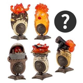 [Direct from Japan] Studio Ghibli Howls Moving Castle KAZARING Calcifer 6 types set Japan NEW