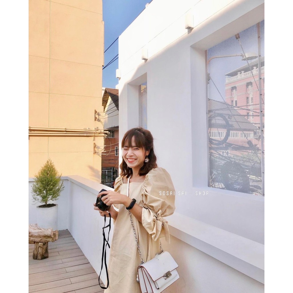 ♥‿♥Toffy dress 🐳 เดรสคอเหลี่ยมสุดคิ้ว🎃