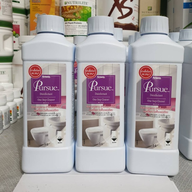 Amway Pursue (ผลิตภัณฑ์ทำความสะอาดและฆ่าเชื้อโรคในขั้นตอนเดียว) 1,000 ml.
