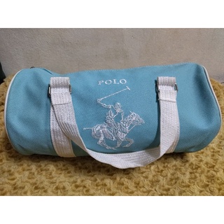 กระเป๋า POLO สีครีม ขนาด15*7" ของแท้100% งานสวย สภาพดี แถมจัดส่งฟรีค่ะ