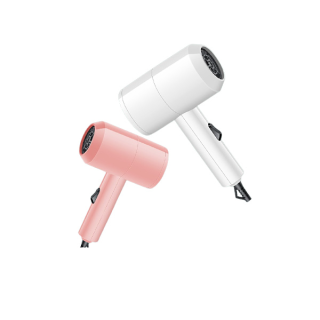 Miniไดร์เป่าผม พกพาสะดวก ไดร์เป่าผมไอออนแสงสีฟ้า Hair dryer ดูแลเส้นผม แห้งไว