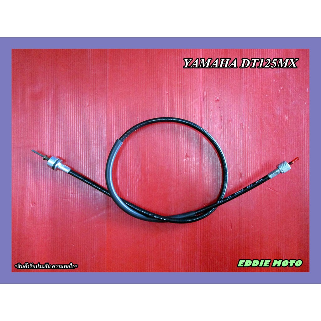 SPEEDOMETER CABLE Fit For YAMAHA DT125MX // สายไมล์ สีดำ