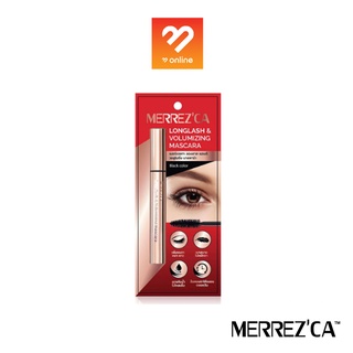 ใหม่!!Merrezca Longlash and Volumizing Mascara 6.5g.