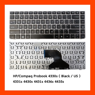 Keyboard HP Compaq Probook 4330s Black US แป้นอังกฤษ