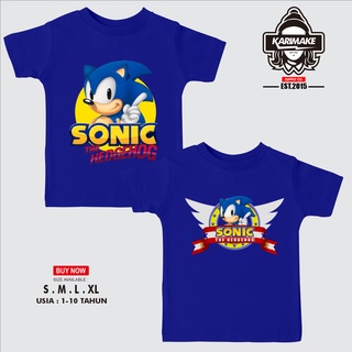 เสื้อยืด พิมพ์ลาย Karimake SONIC THE HEDGEHOG V3 Game สําหรับผู้ชายS-5XL