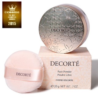 ✈ แป้งฝุ่น Japan Cosme Decorte AQMW Face Powde เนื้อเนียนนุ่ม พร้อมกรดอะมิโนช่วยบำรุงผิว