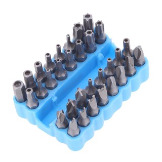 33pcs Security Torq Torx Hex Star Spanner Tri Wing Scredriver Tamper Proof Bit Set