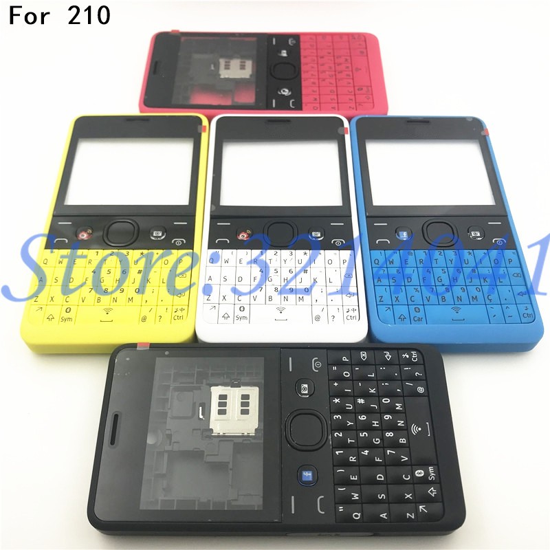 เคสโทรศัพท์มือถือ + ปุ่มกดภาษาอังกฤษสำหรับ Nokia 210