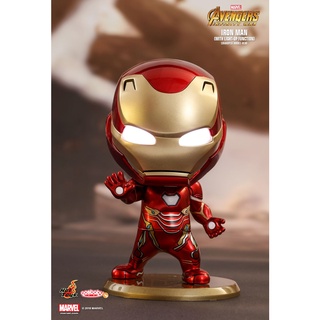 Hottoys Cosbaby Iron Man Mark L MK50 (Light Up Function) โมเดล ฟิกเกอร์ คอสเบบี้ ไอออนแมน ตัวจิ๋วน่ารัก มีไฟ ของใหม่