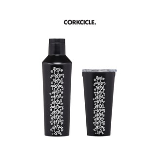 CORKCICLE ขวดน้ำ-แก้วน้ำสแตนเลสสูญญากาศ 3 ชั้น รุ่น KEITH HARING PEOPLE STACK