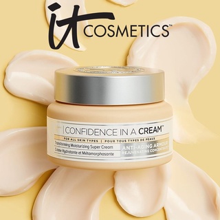 IT Cosmetics Confidence in A Cream Transforming Moisturizing Super Cream ครีมบำรุงผิวหน้าสูตรลดริ้วรอยประสิทธิภาพสูง