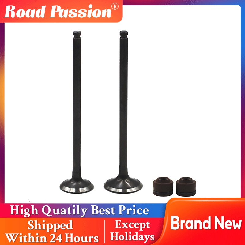 Road Passion Intake Exhaust Valve Stem & Oil Seal Kit For YAMAHA FZR400RR 3TJ FZ400 4YR 4YR-12111-00