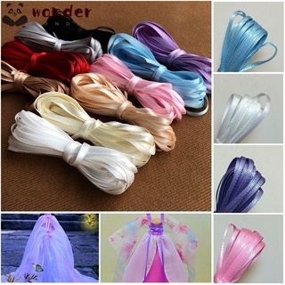 WONDERFUL Beautiful 3mm Width Wedding Invitation Decoration Party Supplies 5 Meters Silk Ribbon