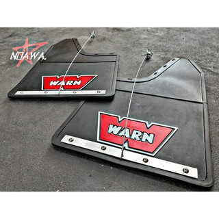 บังโคลน กันโคลน WARN สำหรับรถยนต์ 1คู่ ซ้าย-ขวา ใส่ได้ทุกรุ่น