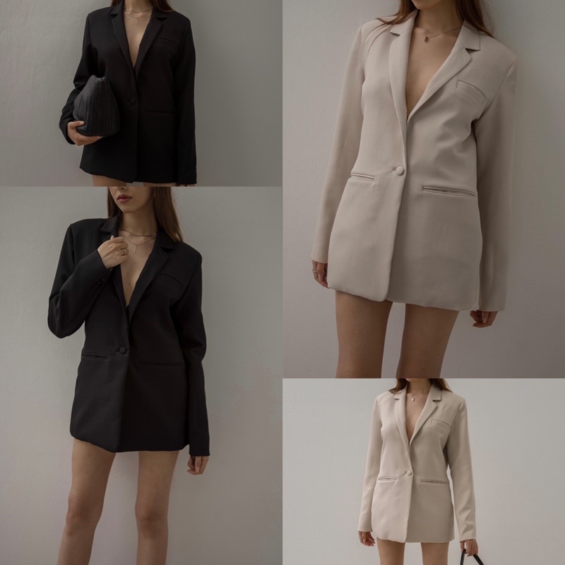 -Merlin blazer- พร้อมส่ง