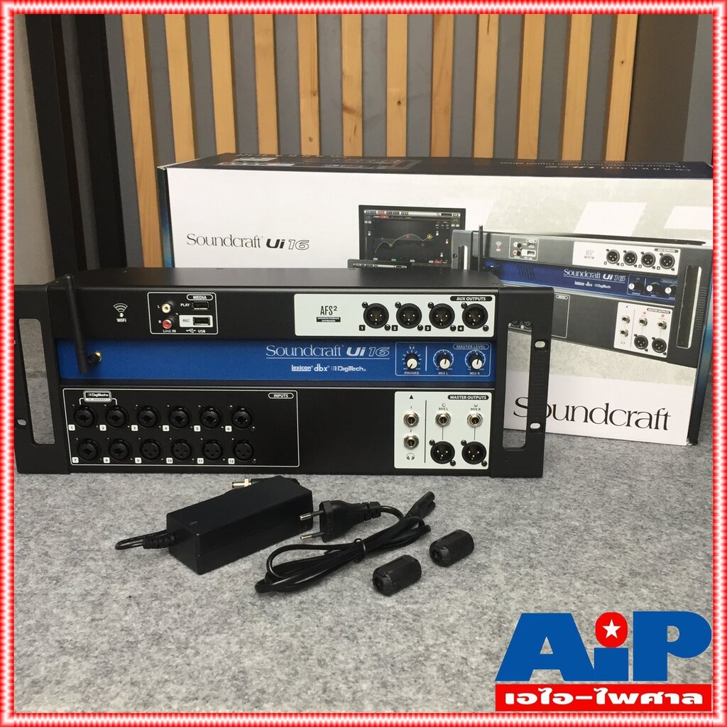 SOUNDCRAFT UI16 Digital Mixer มิกเซอร์ มิกดิจิตอล ui-16 เครื่องปรับแต่งเสียง MIX ตัวปรับแต่งเสียง เค