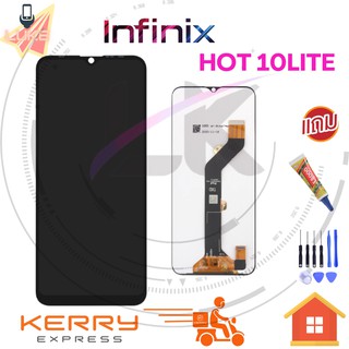 Luke หน้าจอ LCD INFINIX Hot 10 Lite (จอแสดงผลพร้อมทัชสกรีน)