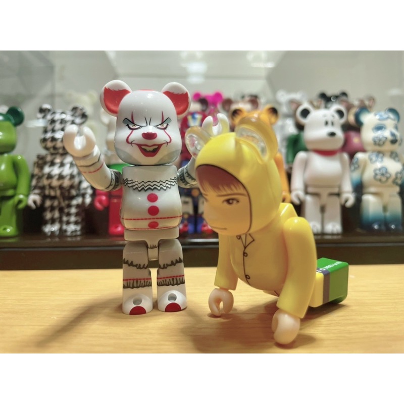 (ของแท้) คู่ Be@rbrick Series 36 Horror & Secret Horror: IT  (Bearbrick)